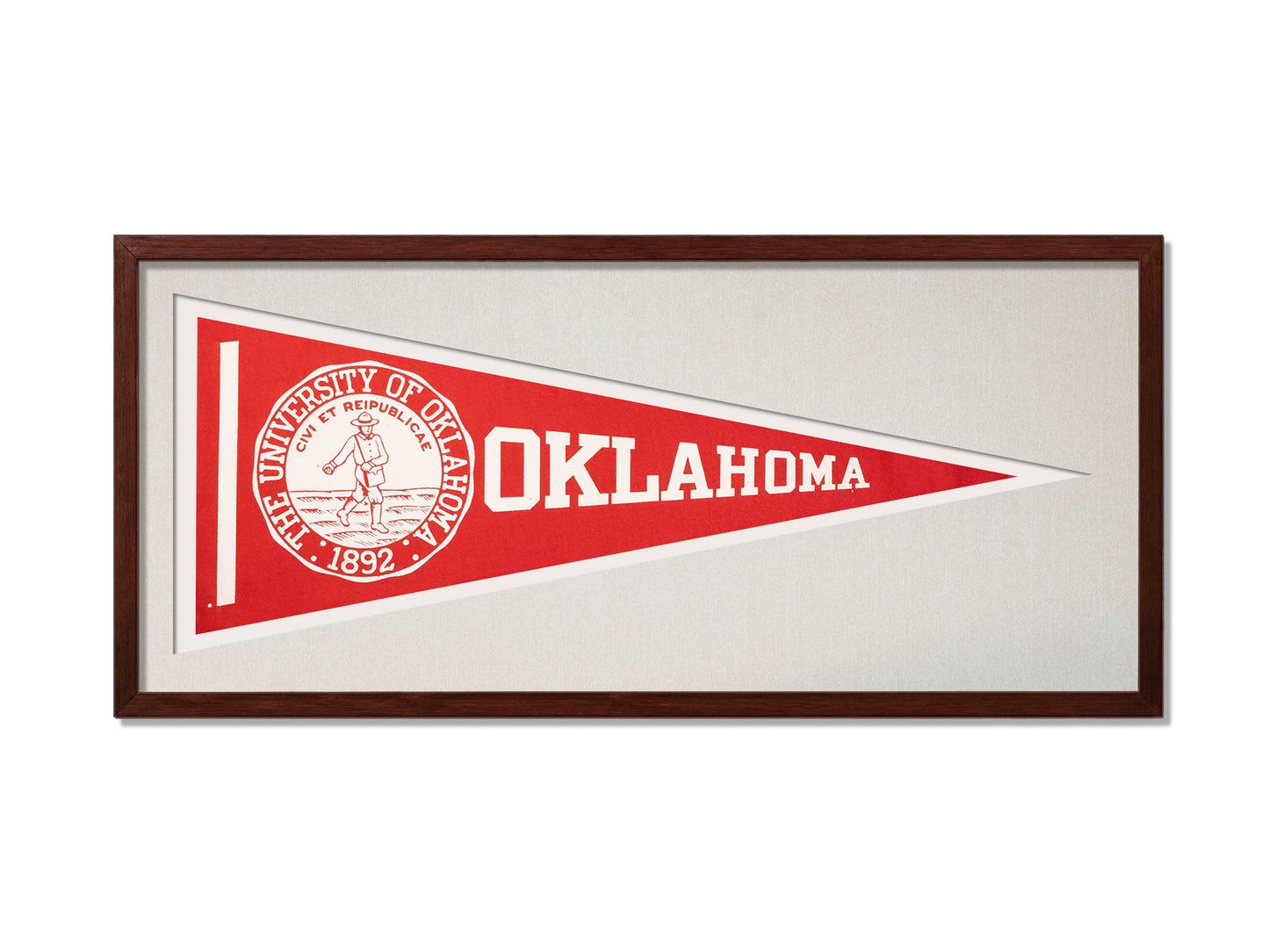 Vintage Oklahoma Pennant