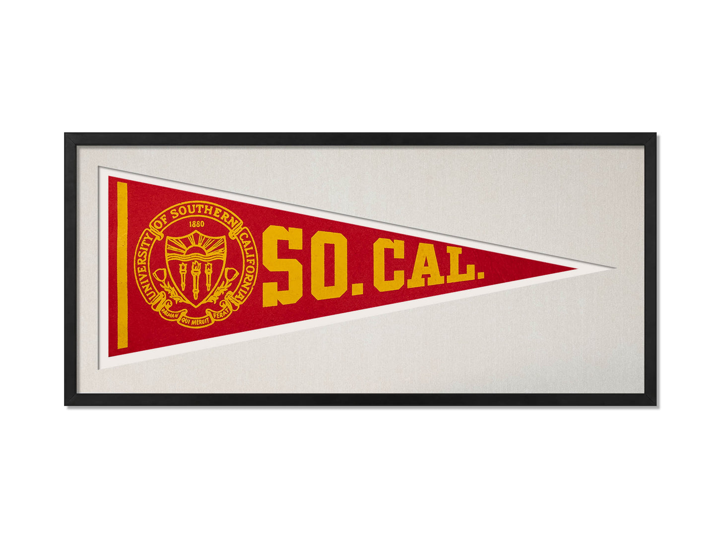 Vintage University of Southern California Pennant