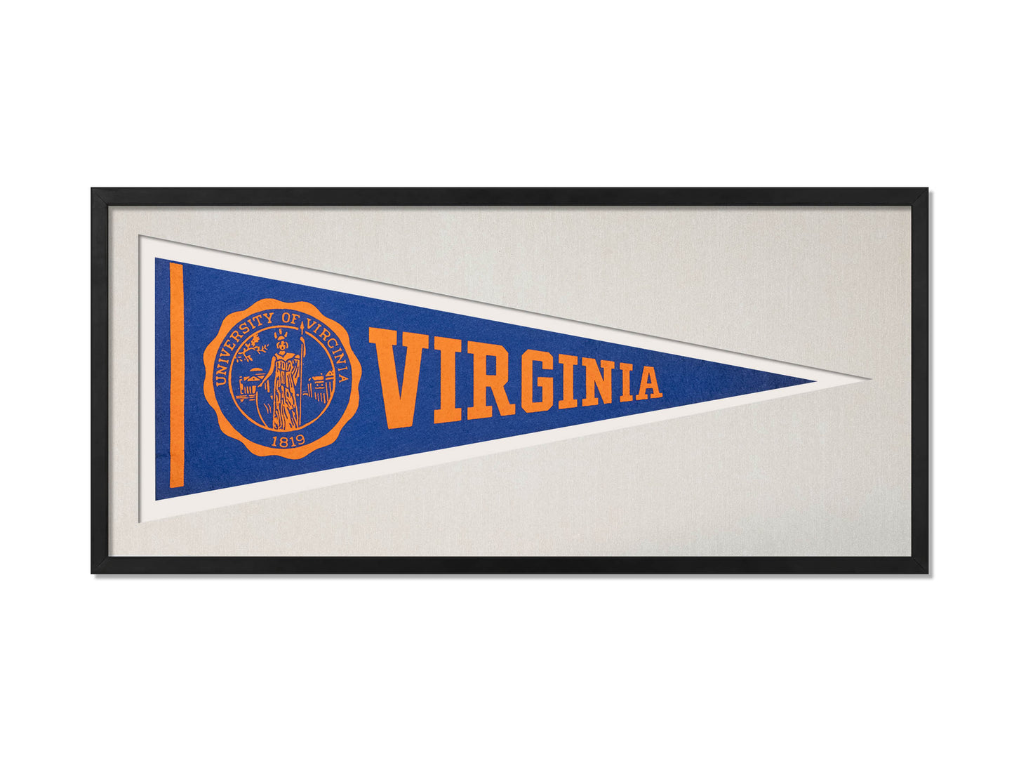 Vintage UVA Pennant