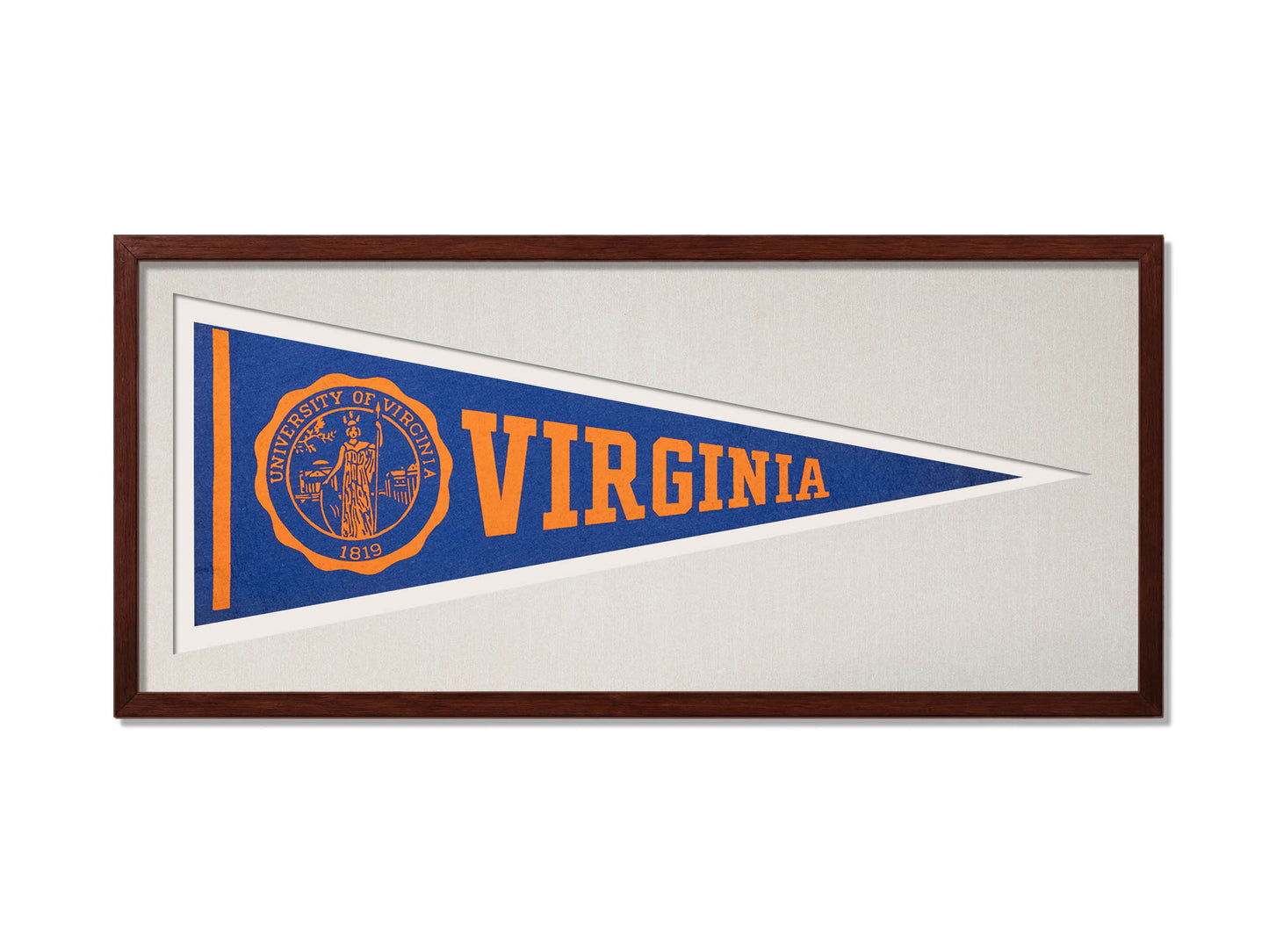 Vintage UVA Pennant