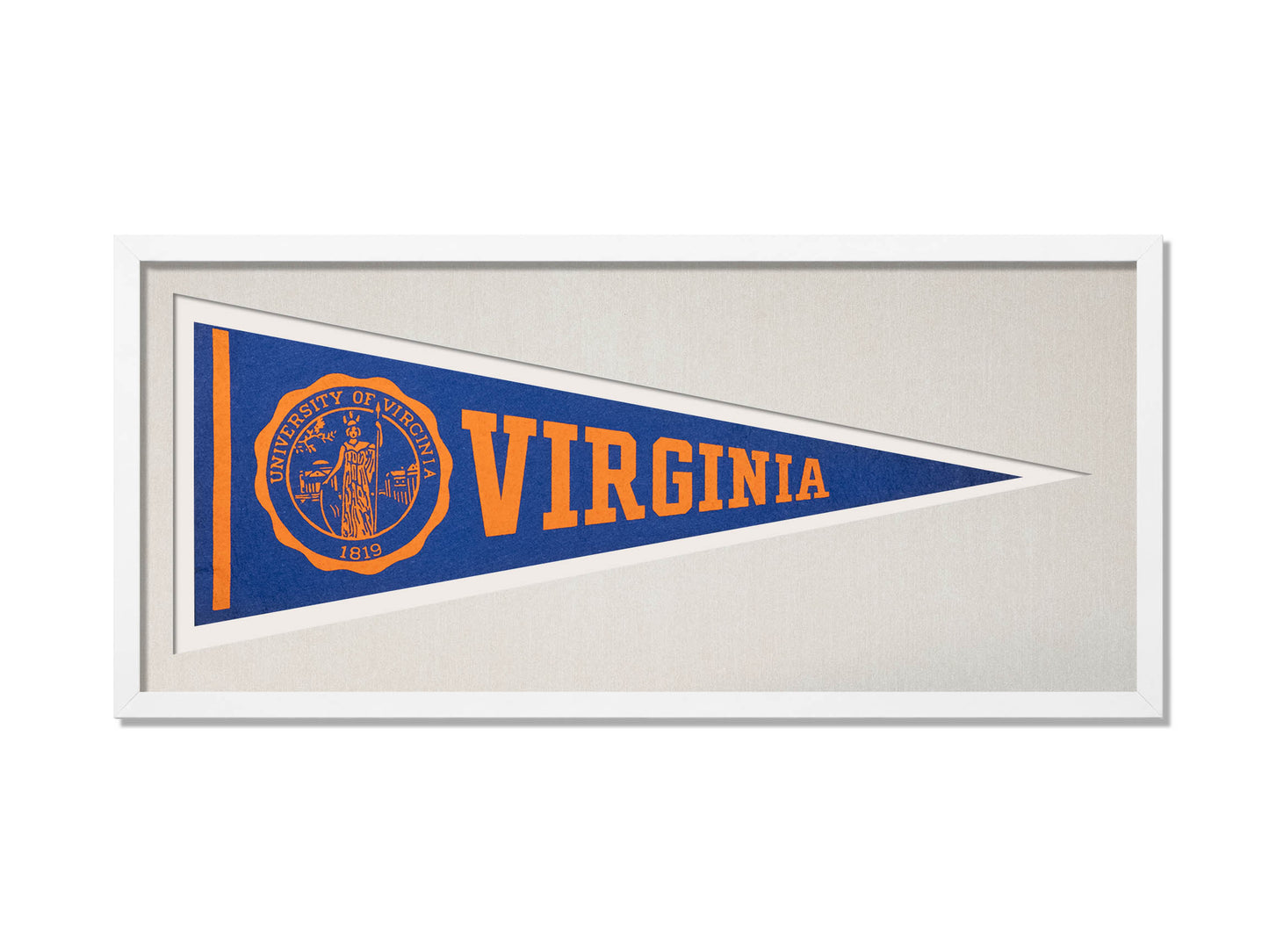 Vintage UVA Pennant