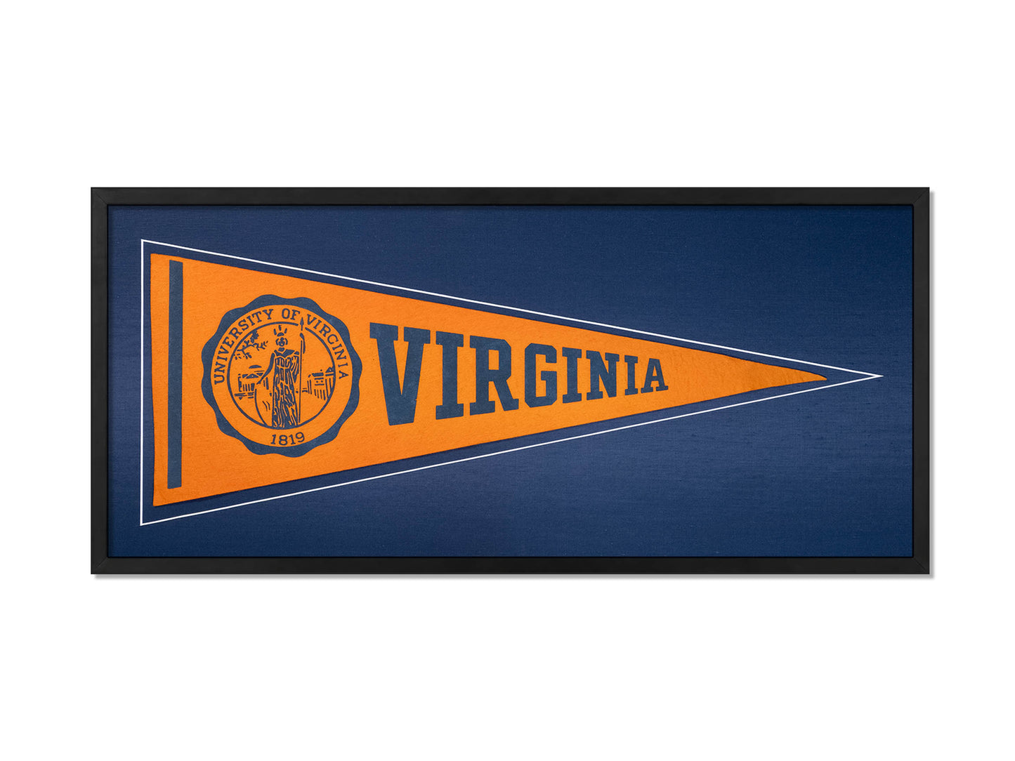 Vintage UVA Pennant