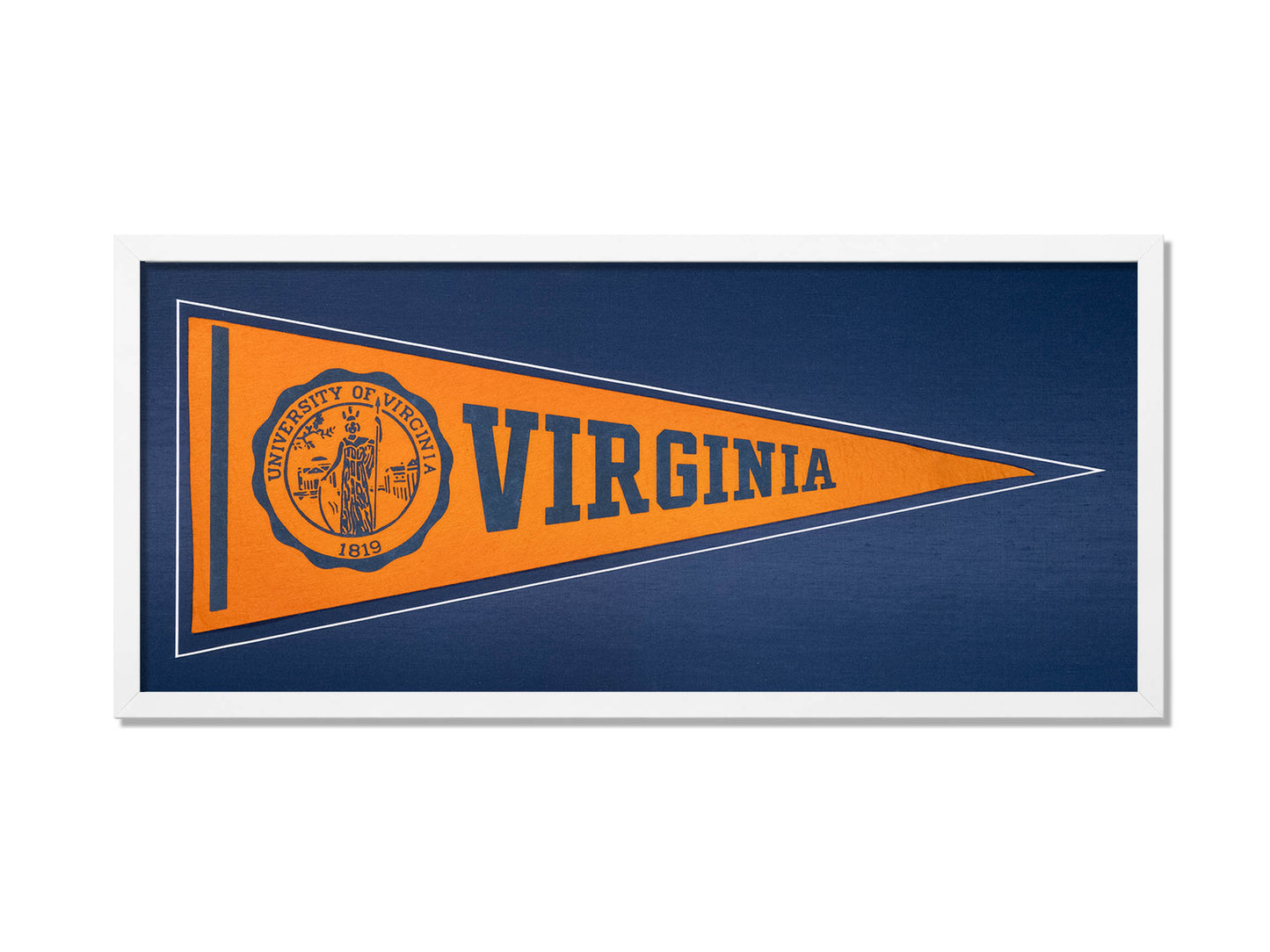 Vintage UVA Pennant