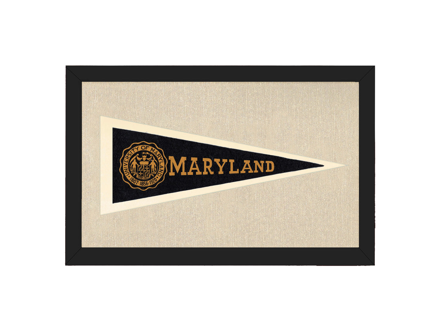 Vintage University of Maryland Pennant