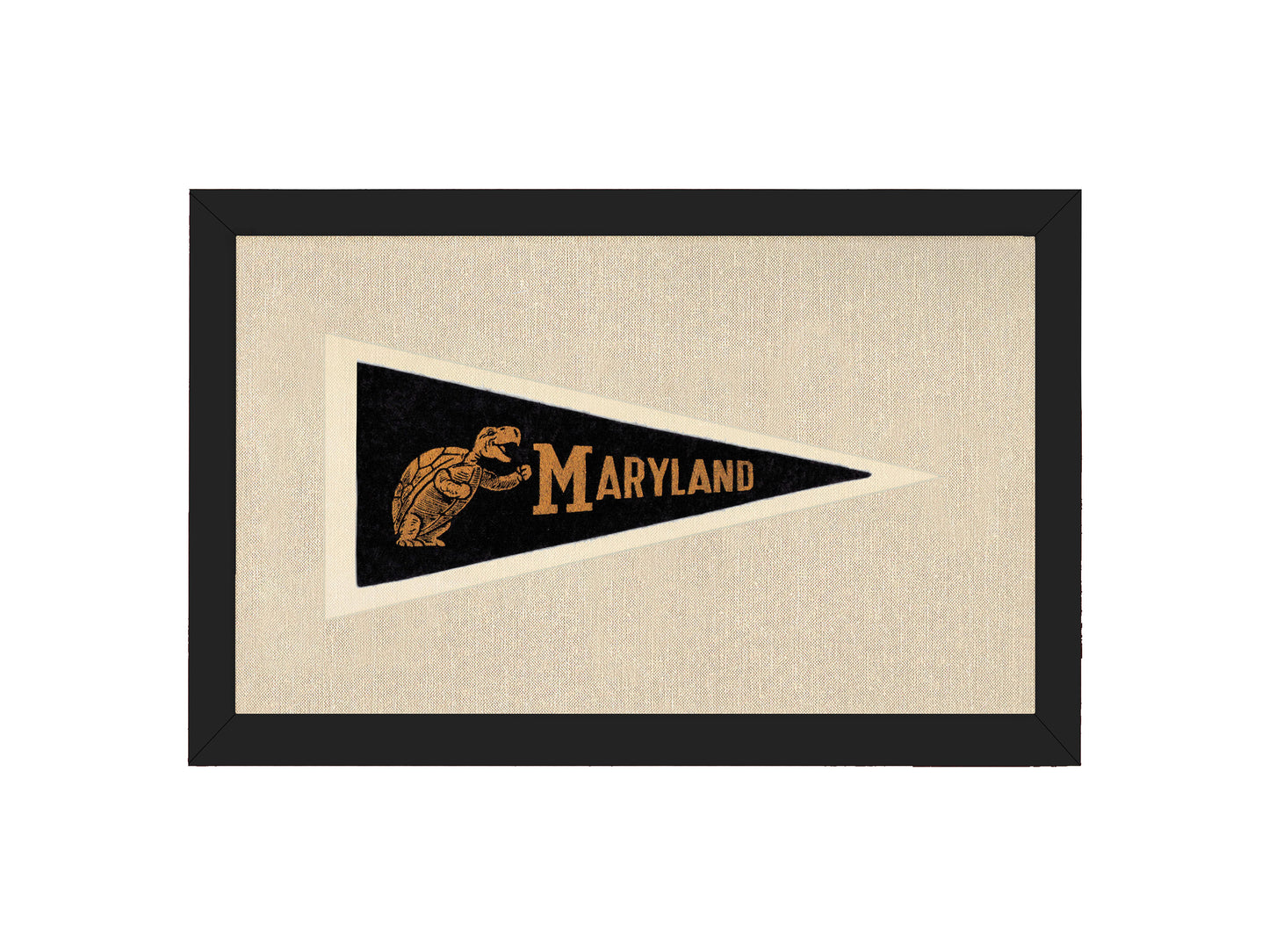 Vintage University of Maryland Pennant
