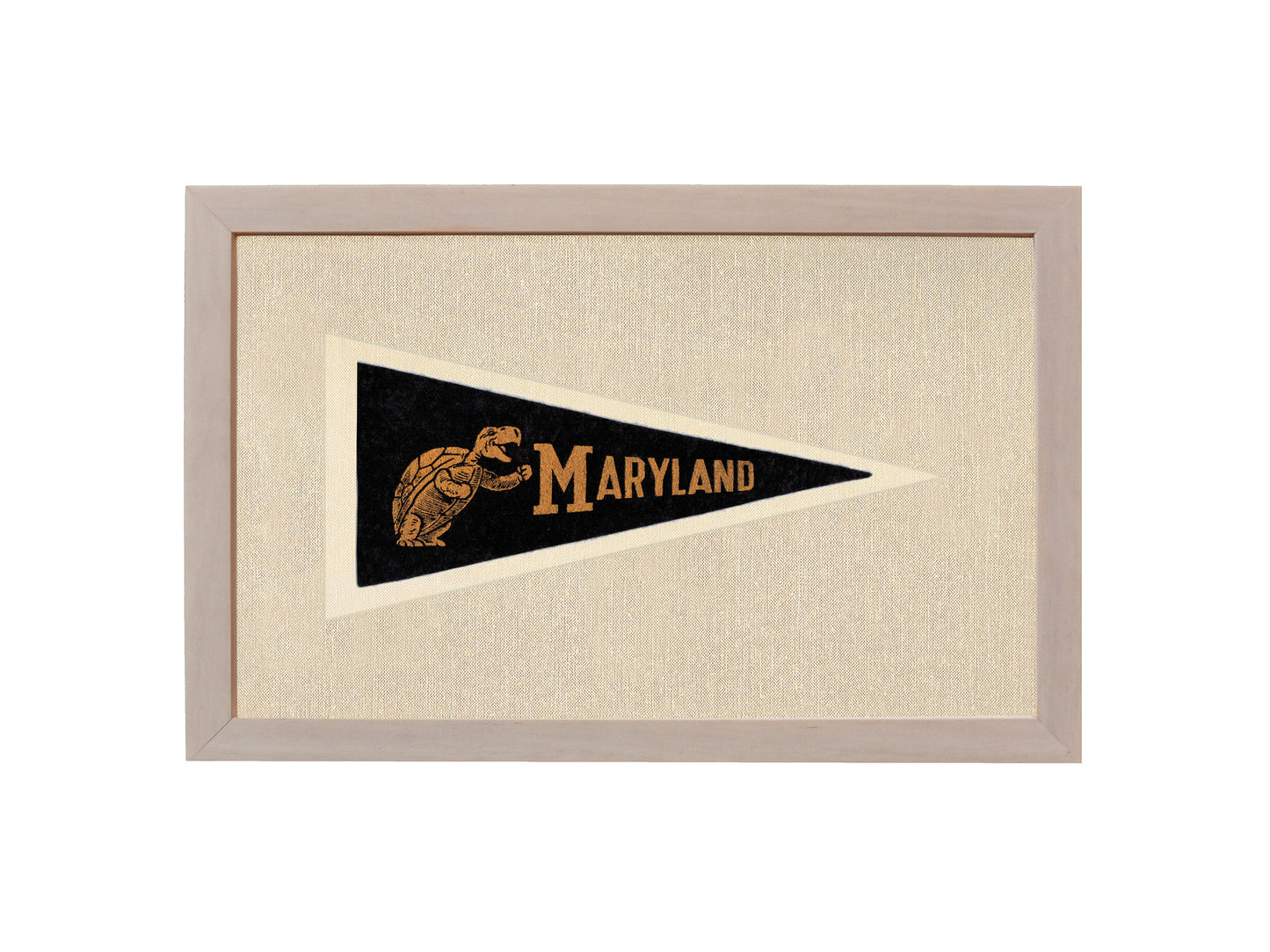 Vintage University of Maryland Pennant
