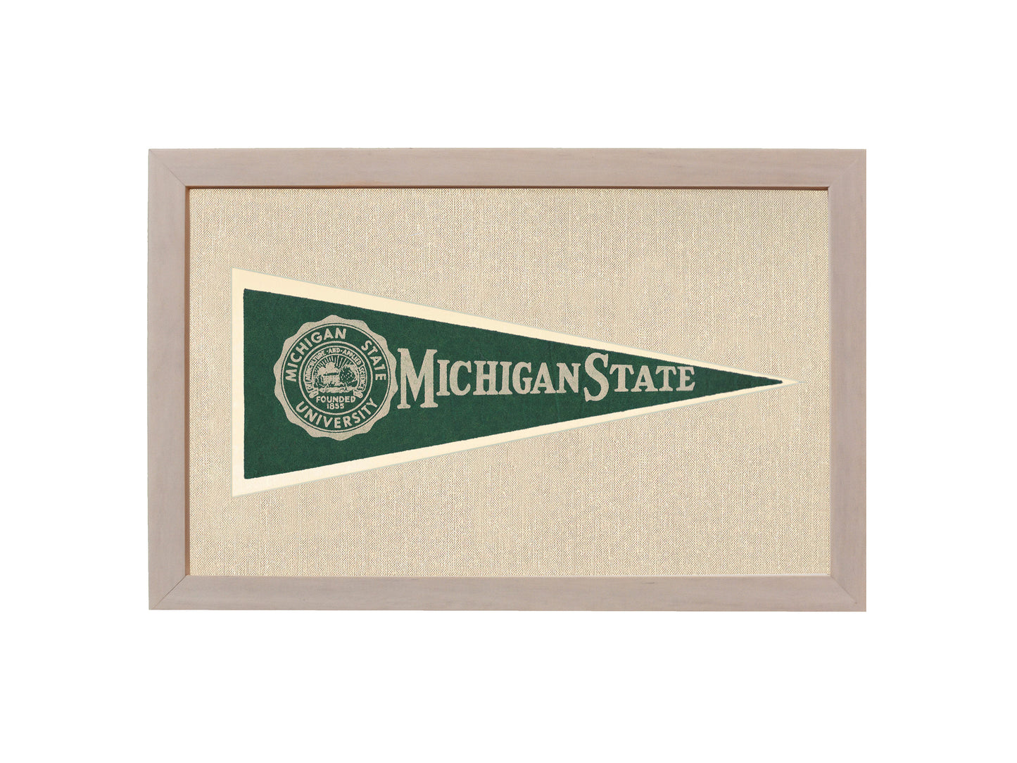 Vintage Michigan State Hormel Pennant