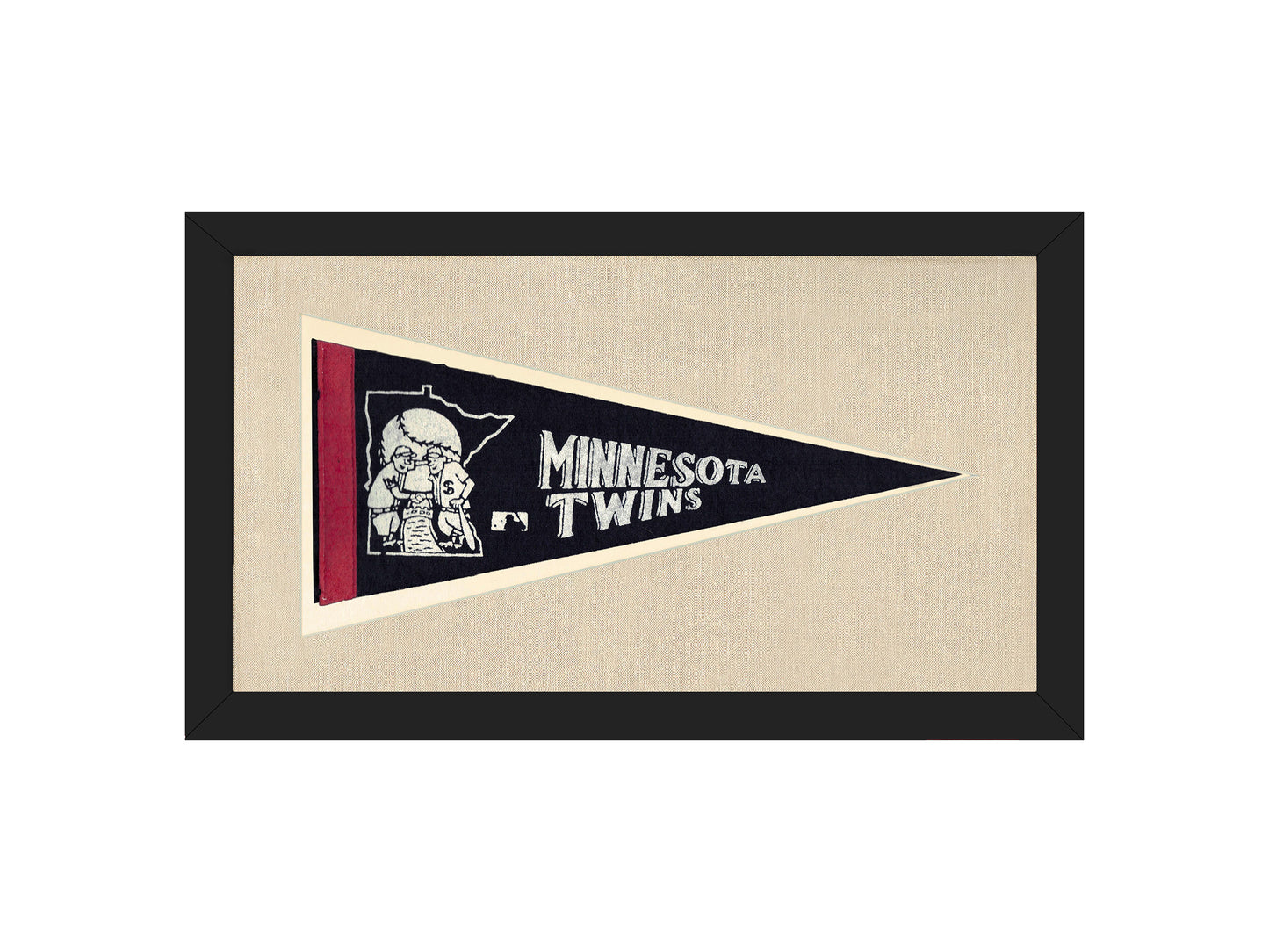 Vintage Minnesota Twins Pennant