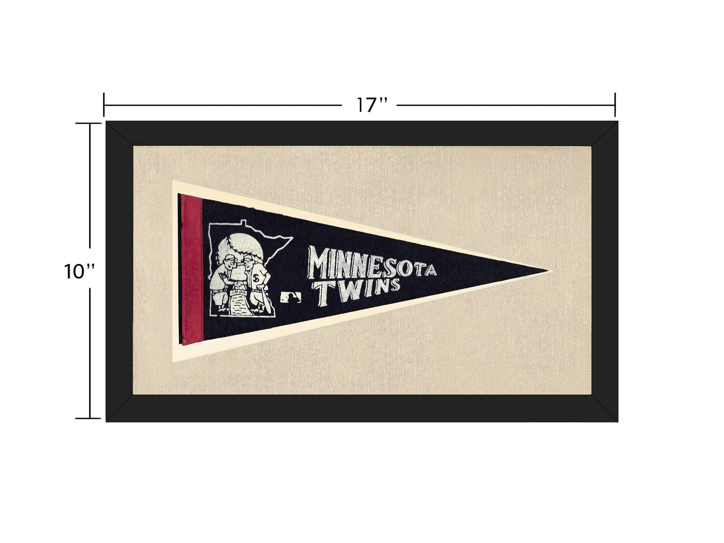 Vintage Minnesota Twins Pennant