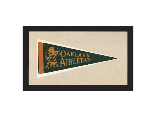 Vintage Oakland Athletics Pennant