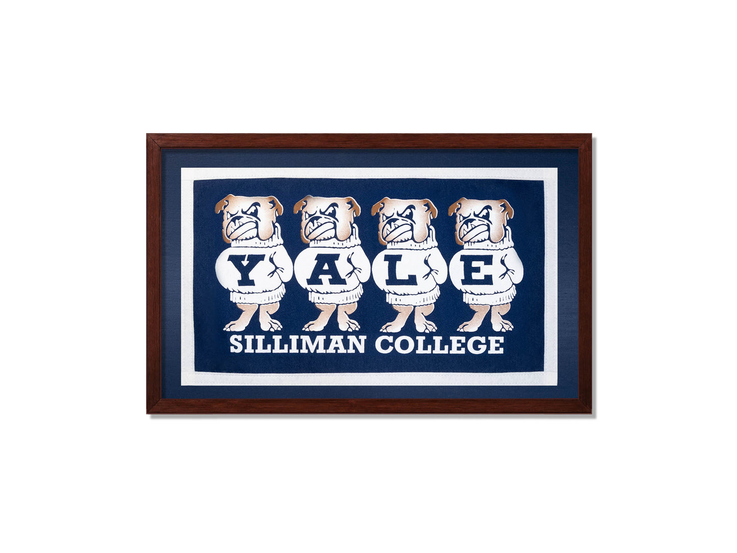 Vintage Yale University Silliman College Banner