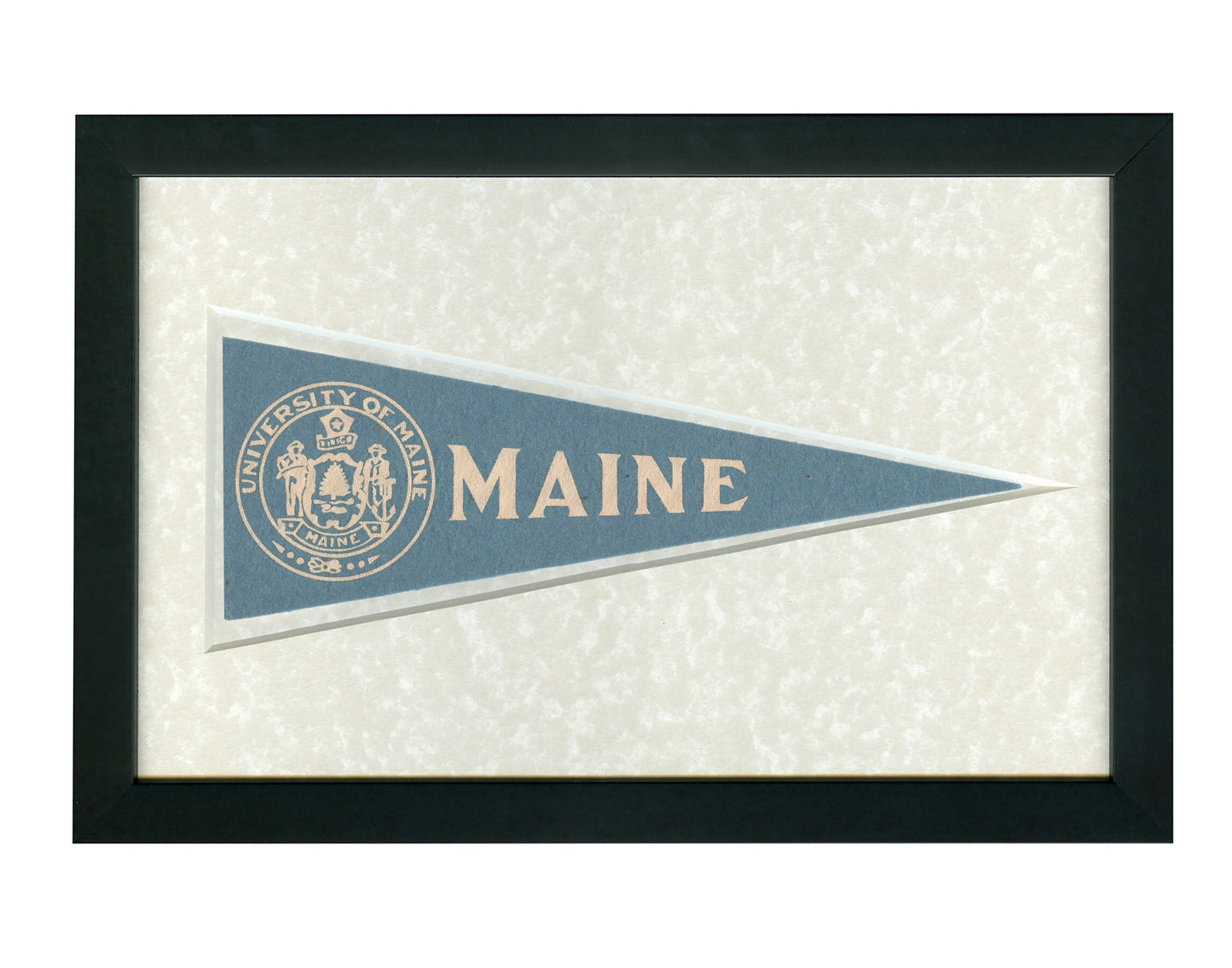 Vintage University of Maine pennant circa 1950s