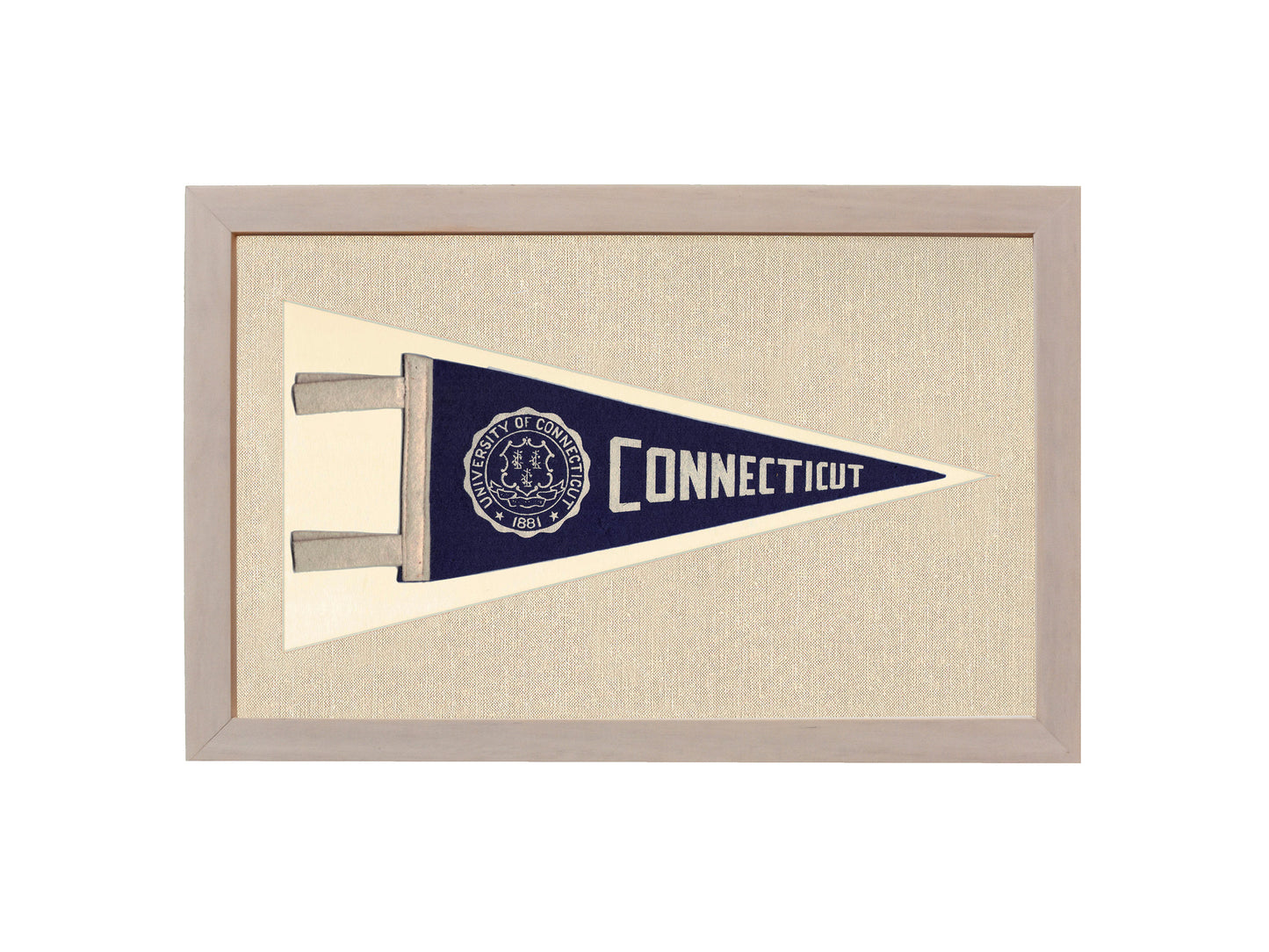Vintage University of Connecticut Pennant